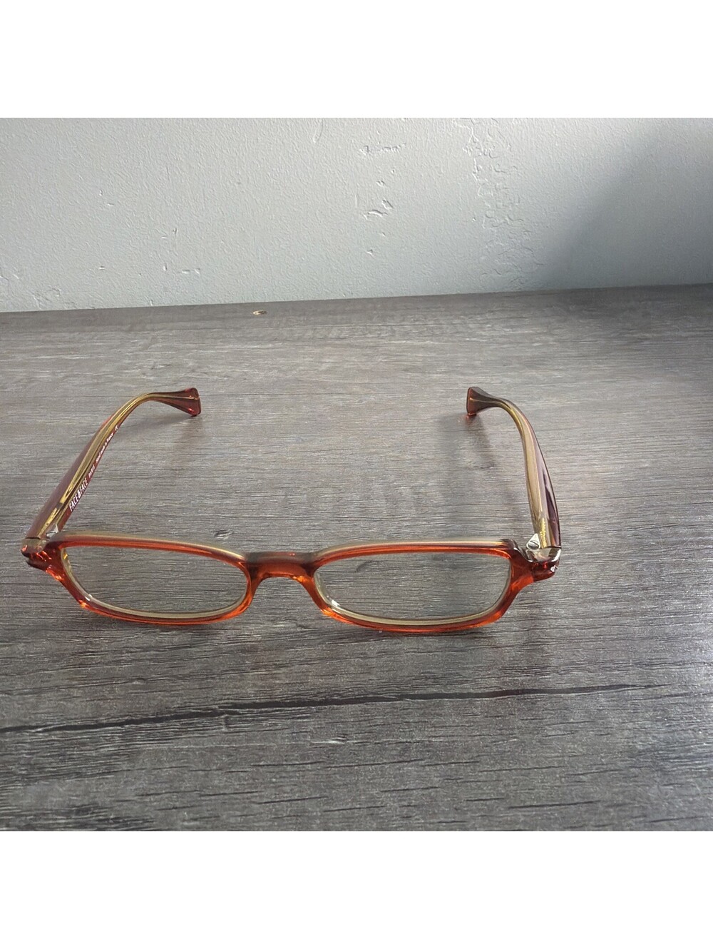 Face a Face Pod1 Orange Oval Glasses Eyeglass Frames Only 49[]16 140